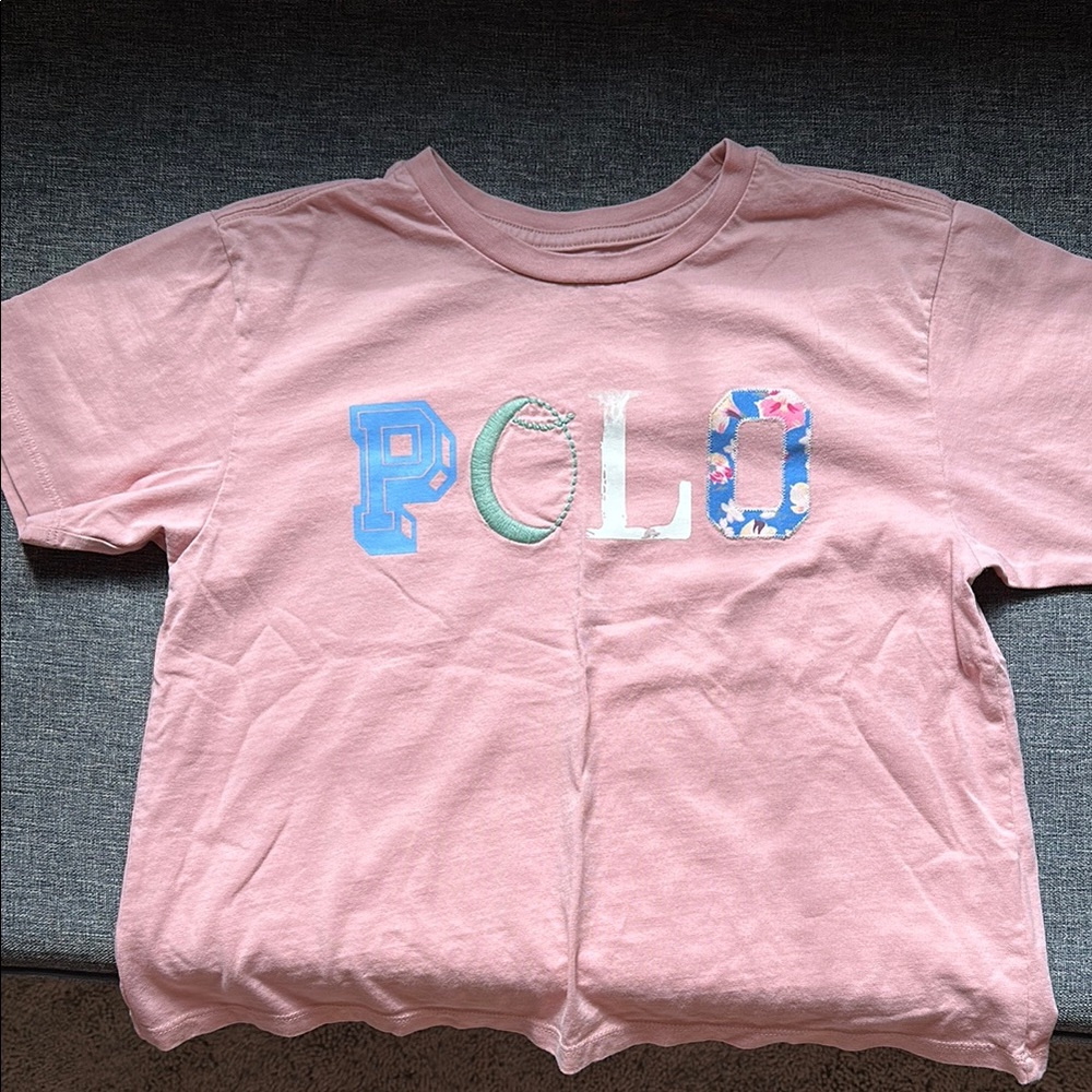 Polo by Ralph Lauren Kids Pink Logo T-Shirt